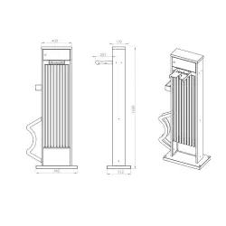 Stacja naprawcza do rowerów FIXON